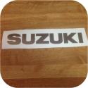 Silver Suzuki Samurai Tailgate Sticker Decal 87-95