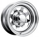 Chrome Wagon Spoke Steel Wheel